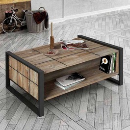 LAPAS industriální konferenční stolek, patik