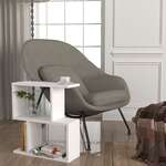 LINDOIA skandinávský příruční stolek, bílá