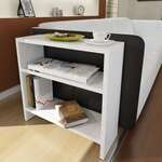 ANMORE skandinávský příruční stolek, bílá