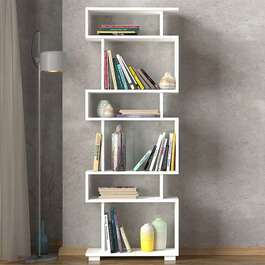 BRIK skandinávská knihovna, bílá