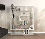 ANTRIM skandinávská knihovna, bílá