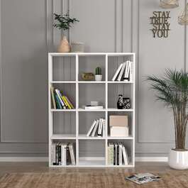 DREGHORN policový regál, bílá