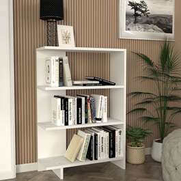 DIGBY policový regál, bílá