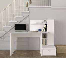ARDMORE psací stůl, bílá