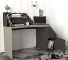 GARAN psací stůl, textile/antracit