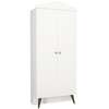 PAULISTA šatní skříň, bílá