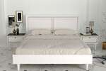CAMUS manželská postel, bílá