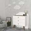 PAULISTA dětská komoda, bílá