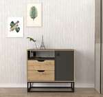 BONITO malá komoda, antracit/sapphire