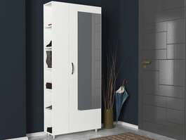 MERITI předsíňová stěna, bílá