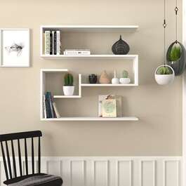 UROKO závěsná police, bílá