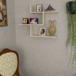 OMUTA závěsná police, javor