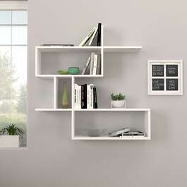 FIRMINO závěsná police, bílá