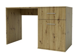 Pracovní stůl se zásuvkou 120/P NUNAN, barva dub artisan