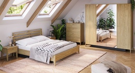 Ložnicová sestava SOLIERA dub olejovaný