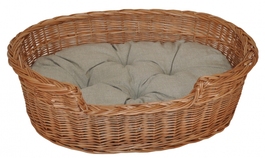 Pelíšek vrbový oválný - velikost 63x45 cm