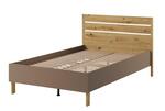 Postel s roštem 120 LIMERA barva dub artisan/lanýž