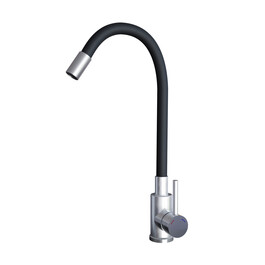 Sinks ELASTA nerez/černá