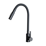 Sinks ELASTA S černá matná