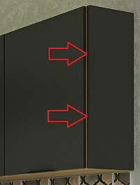 Blenda - boční panel š.28, v.73.3, Premiere PAN733280, dub Artisan