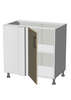 Dolní rohová skříňka š.80, v.82, Modena BC80822, bílá/bílý mat