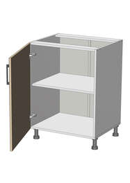 Dolní skříňka š.60, v.82, Modena L60821, grafit/bílý mat