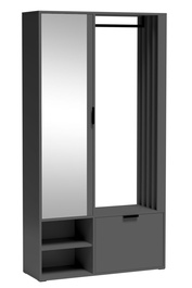 Předsíňová stěna LAMONT šedý grafit