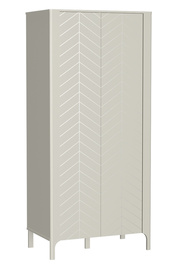 Šatní skříň na nohách 2D KENORA kašmír