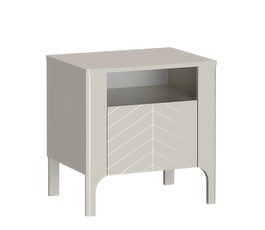 Noční stolek na nohách 1S KENORA kašmír