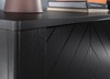 Komoda na nohách 2D KENORA černý Painflow