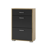 ARBORG skříňka na boty MP-2745, dub Artisan / antracit