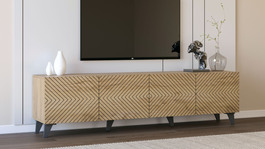 LERDA 2 TV stolek, dub Artisan