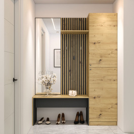 RABAT 1 předsíň, dub Artisan/antracit