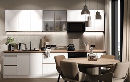 FISHER kuchyňská linka 320, dub sonoma/bílá