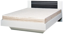 TANGER manželská postel 160, bílá/dakar