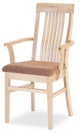 Takuna křeslo buk látka