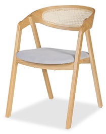 Guru lux dub opěrka výplet sedák látka