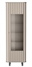 Vitrína 1D JOLY clay gray