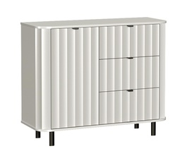 Komoda 1D3S JOLY alpská bílá