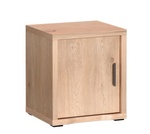 Noční stolek 1D JORDAN dub krémový