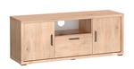 Televizní stolek 2D1S JORDAN dub krémový