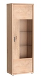 Vitrína 1D JORDAN dub krémový