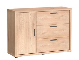 Komoda 1D3S JORDAN dub krémový