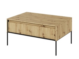 Konfereční stolek 1D IPOLIS dub artisan/černá