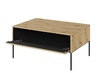 Konfereční stolek 1D IPOLIS dub artisan/černá