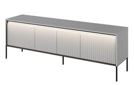 Televizní stolek 4D s LED 167 IPOLIS šedá/černá