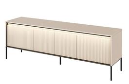 Televizní stolek 4D s LED 167 IPOLIS písková/černá