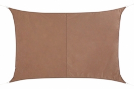 Stínící plachta 4x4metry - capucino