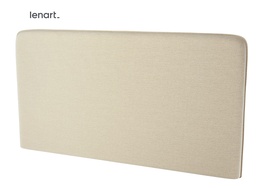 Polstrovaný záhlavník k posteli 160 cm barva béžová