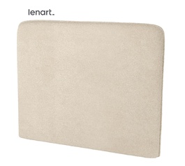 Polstrovaný záhlavník k posteli 90 cm barva béžová boucle